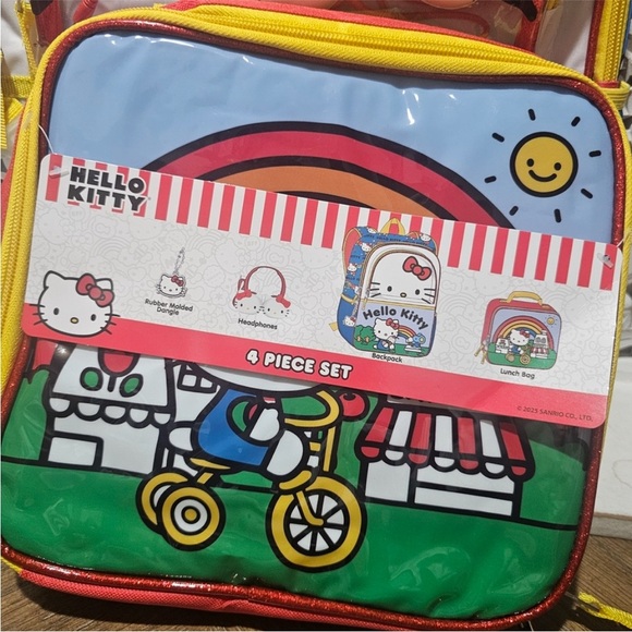 Hello Kitty 4-Piece Backpack Set - Picture 2 of 7